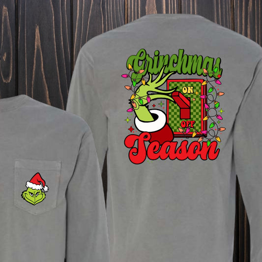 Grinchmas Season On Tee - Southern Obsession Co.