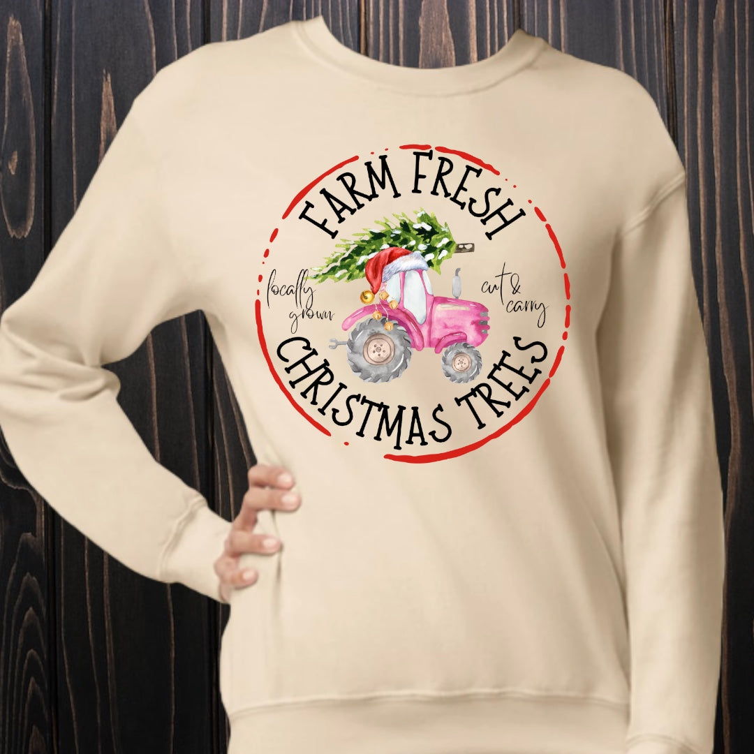 Farm Fresh Pink Tractor - Southern Obsession Co.