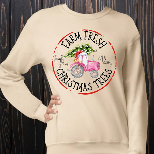 Farm Fresh Pink Tractor - Southern Obsession Co.
