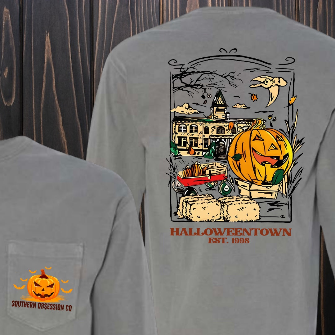 HalloweenTown City LS - Southern Obsession Co.
