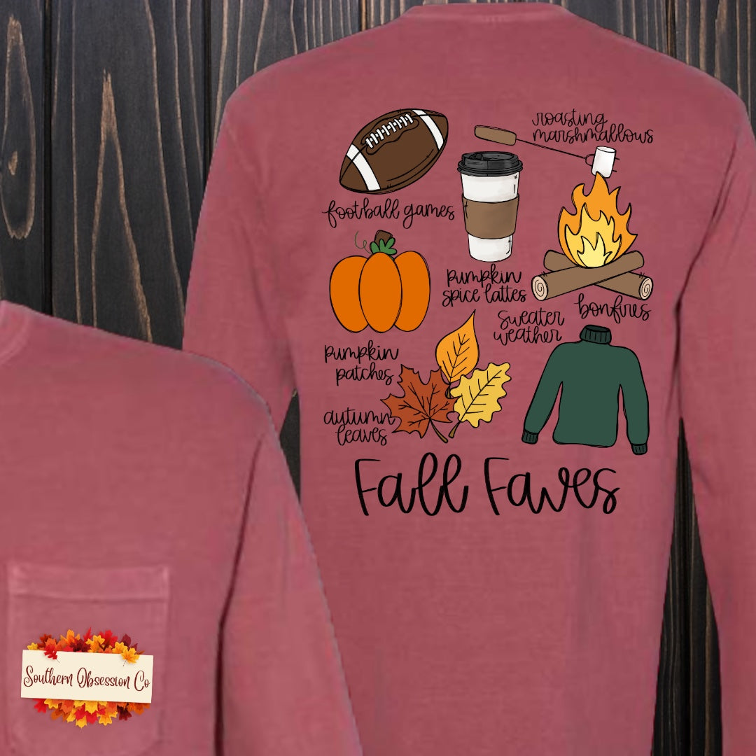 Fall Faves Tee - Southern Obsession Co.