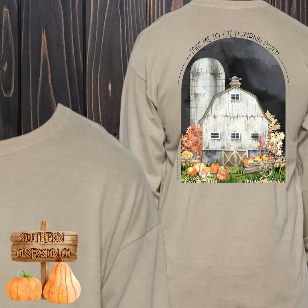 Take Me To The PUMPKIN PATCH Tee - Southern Obsession Co.