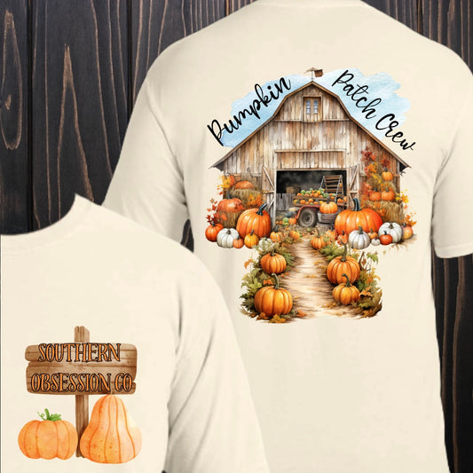 Pumpkin Patch Crew Tee - Southern Obsession Co.