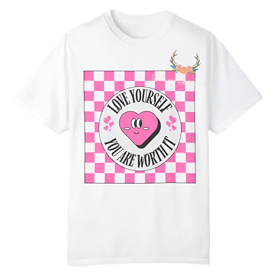You Are Worth It Tee - Southern Obsession Co.