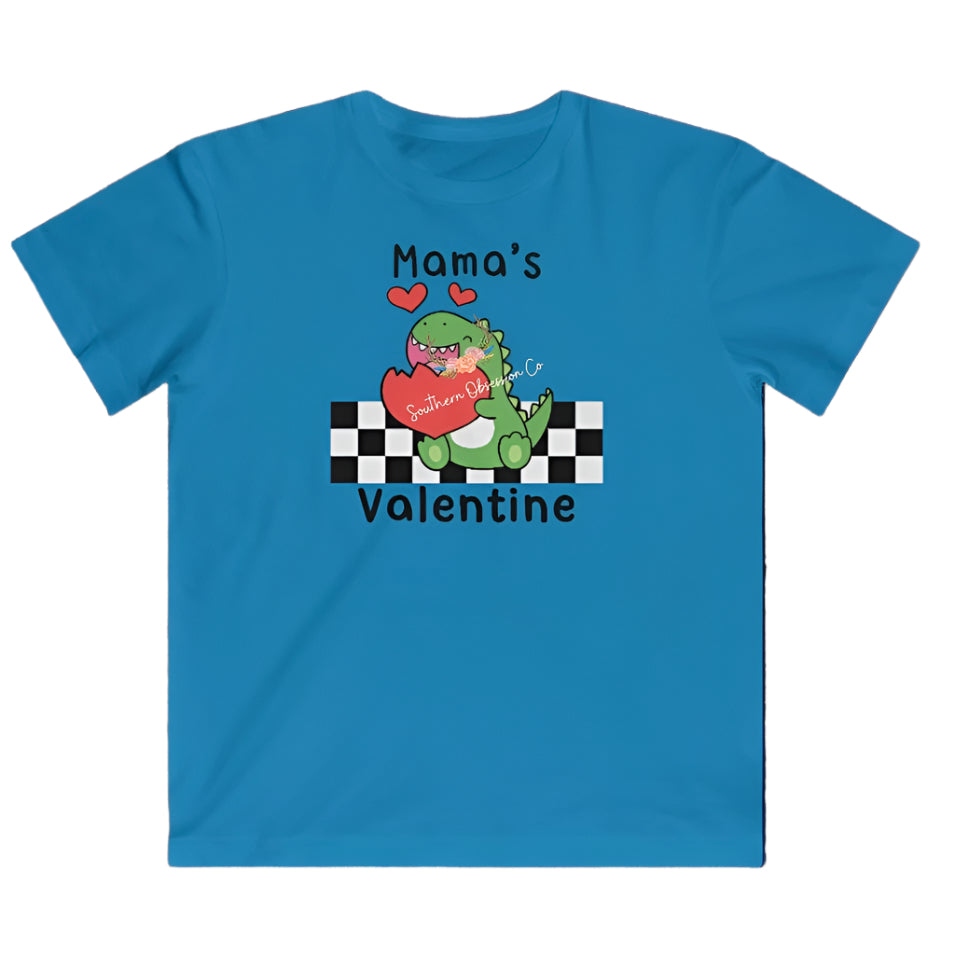 Dino Mama's Valentine Tee - Southern Obsession Co.
