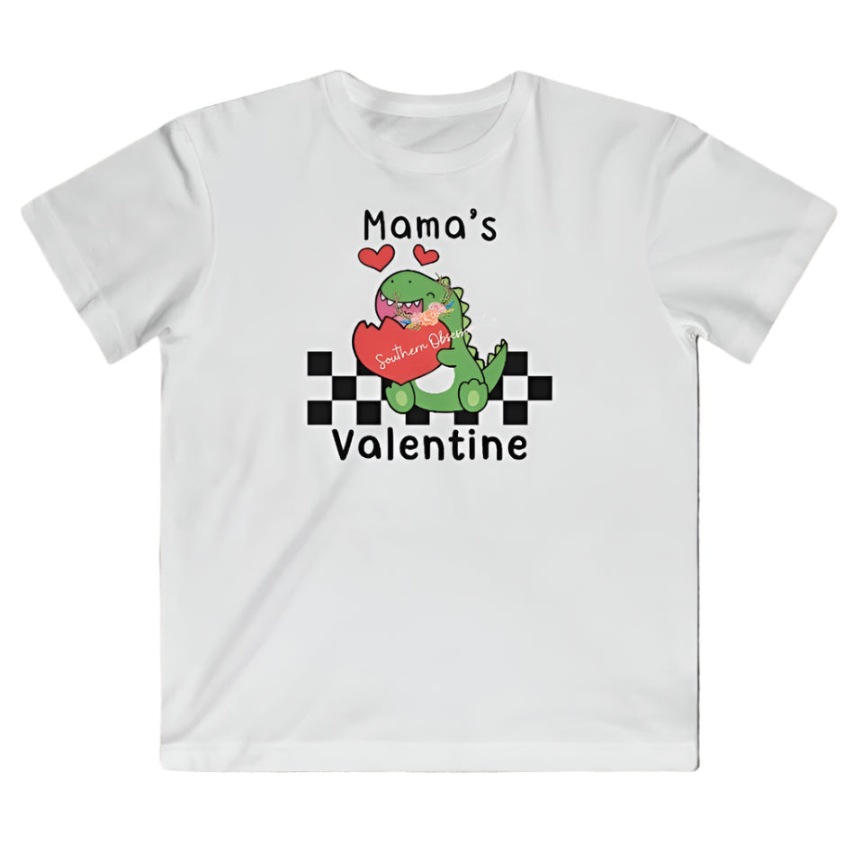 Dino Mama's Valentine Tee - Southern Obsession Co.