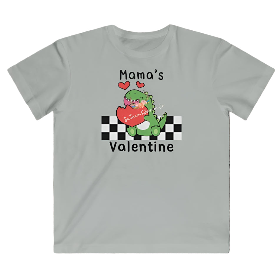 Dino Mama's Valentine Tee - Southern Obsession Co.