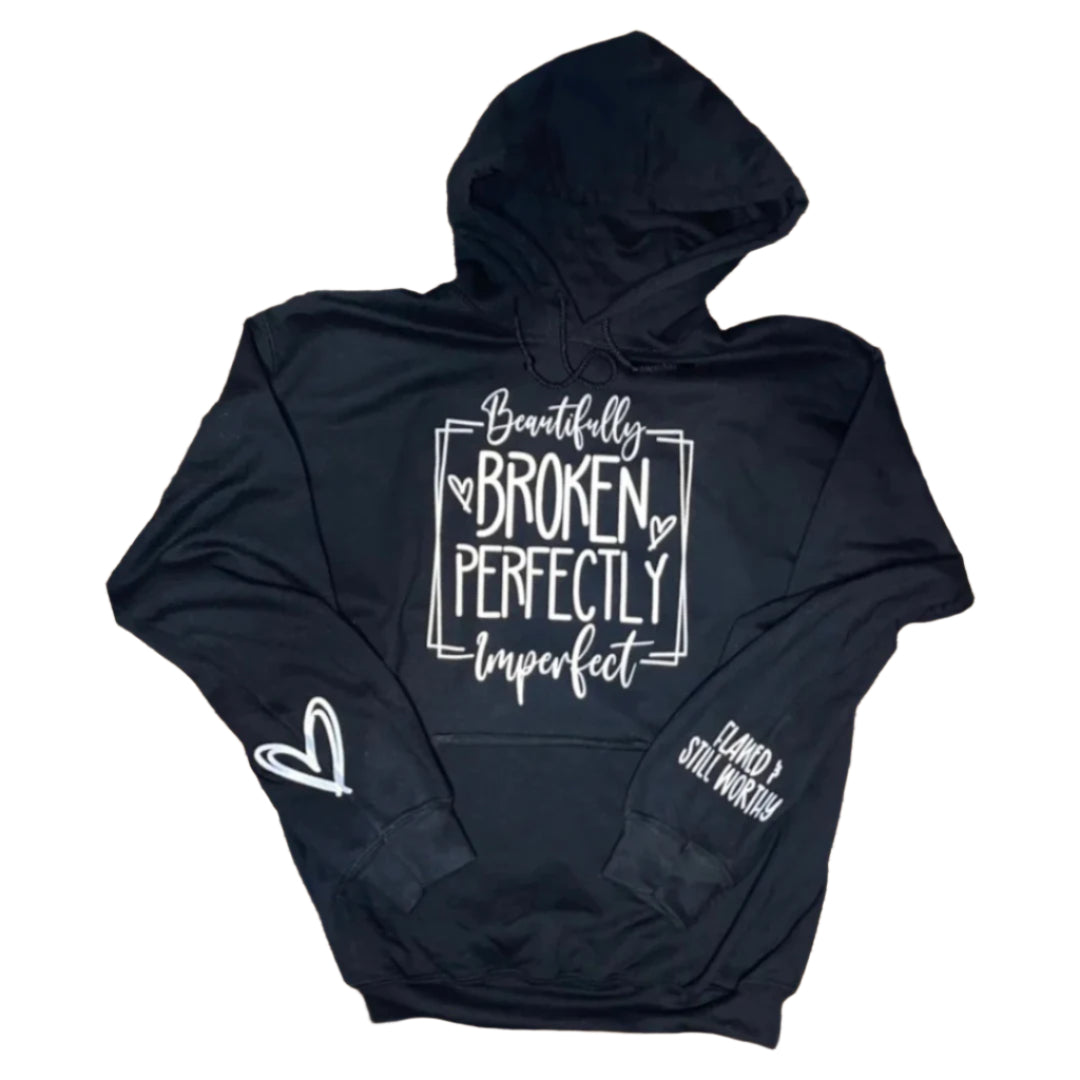 Beautifully Broken Hoodie - Southern Obsession Co.
