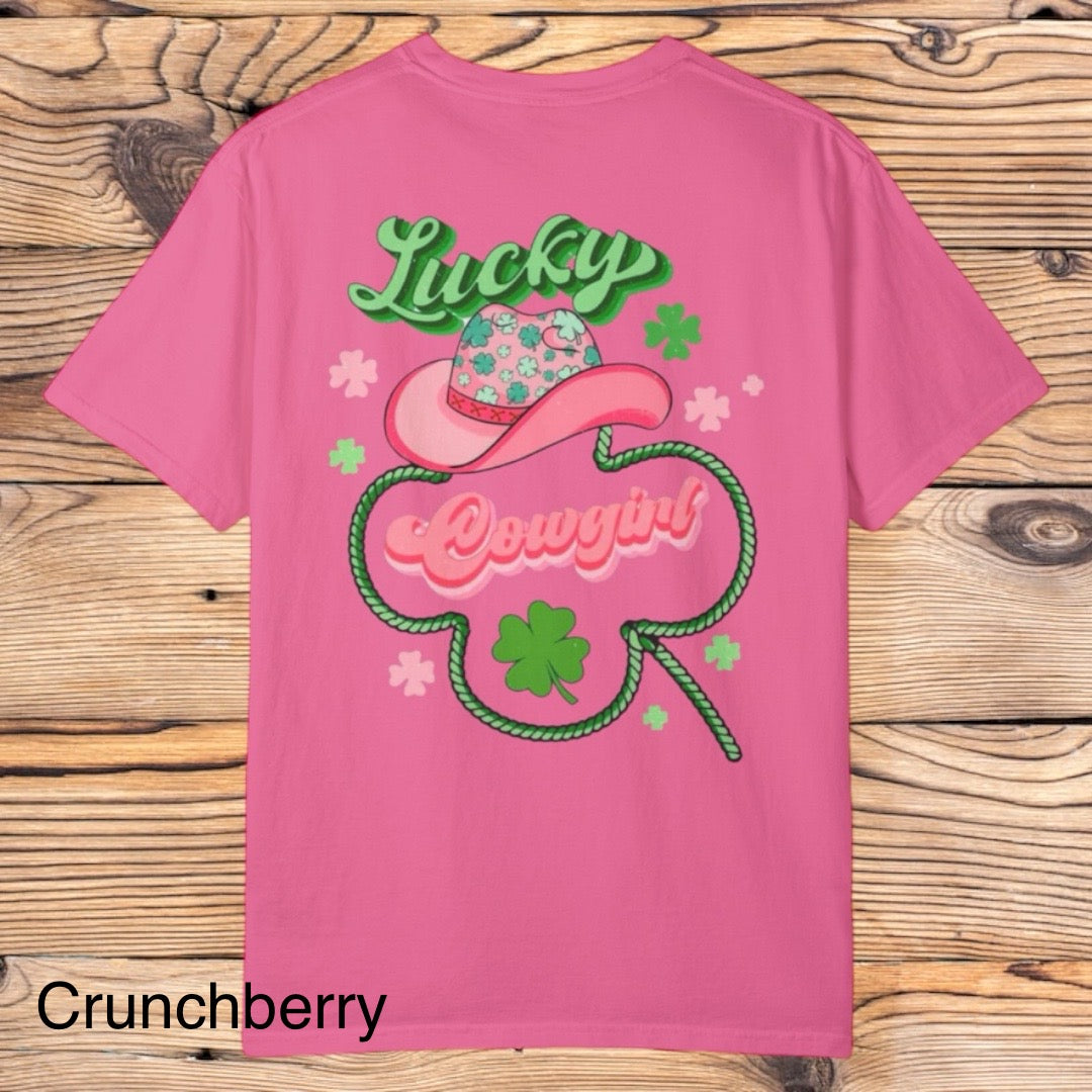 Lucky Cowgirl Tee - Southern Obsession Co.
