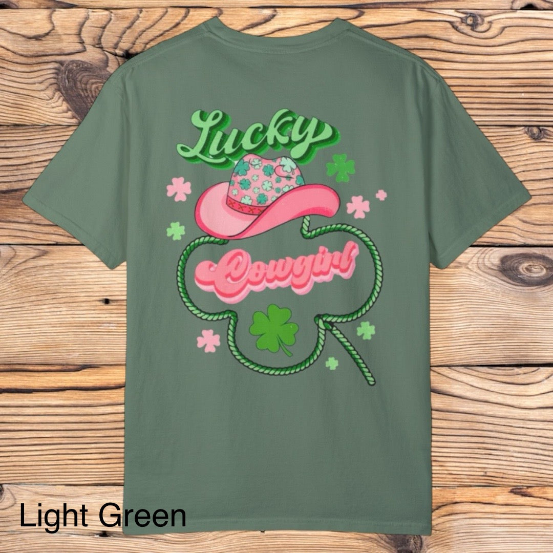 Lucky Cowgirl Tee - Southern Obsession Co.