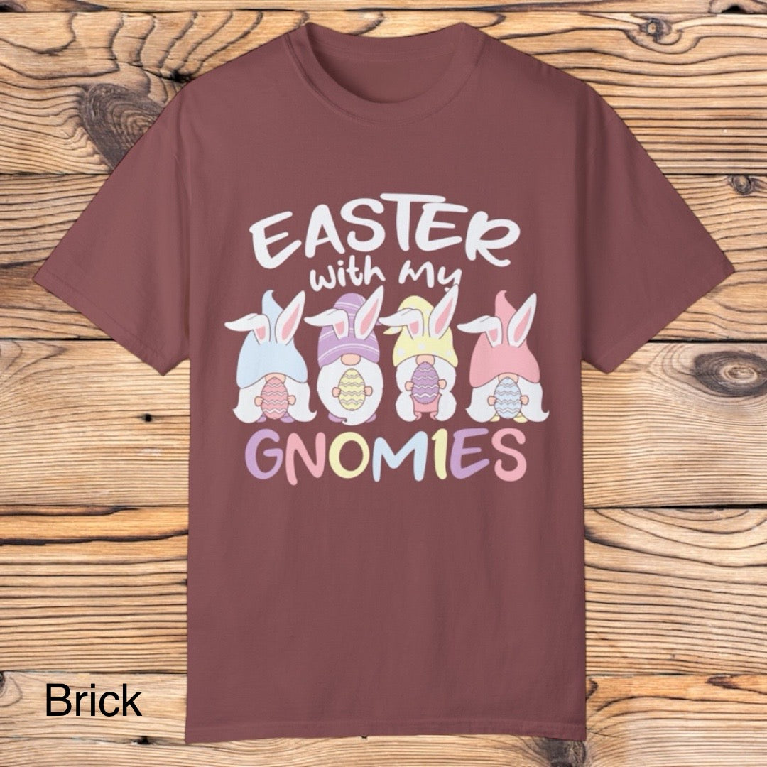 Easter with Gnomies Tee - Southern Obsession Co.