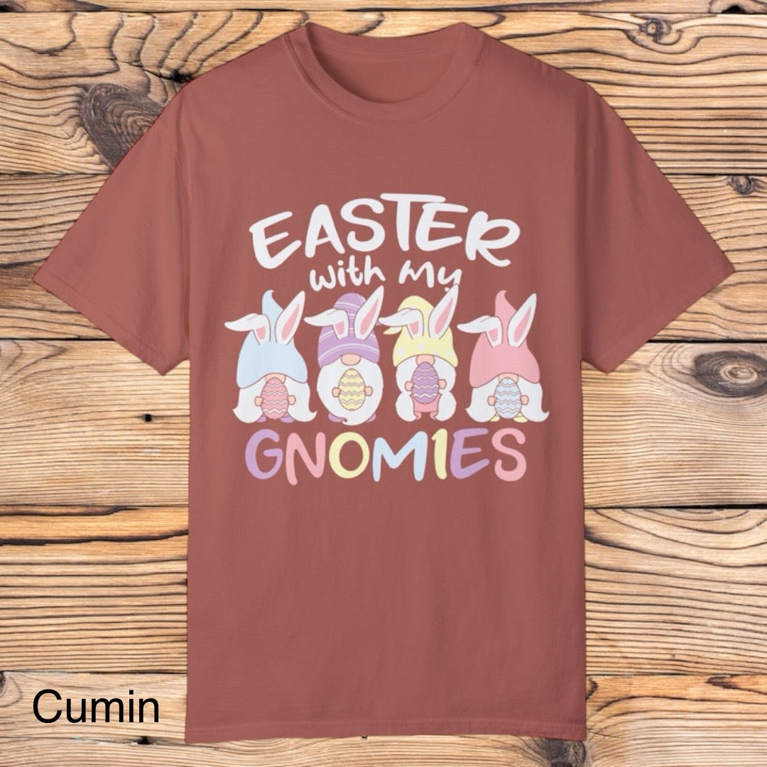Easter with Gnomies Tee - Southern Obsession Co.