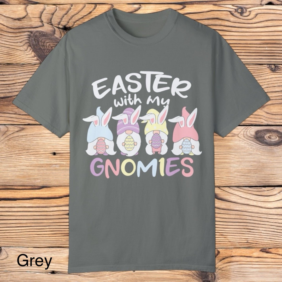 Easter with Gnomies Tee - Southern Obsession Co.