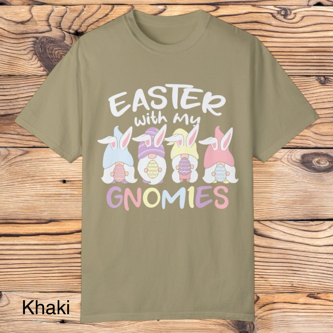 Easter with Gnomies Tee - Southern Obsession Co.