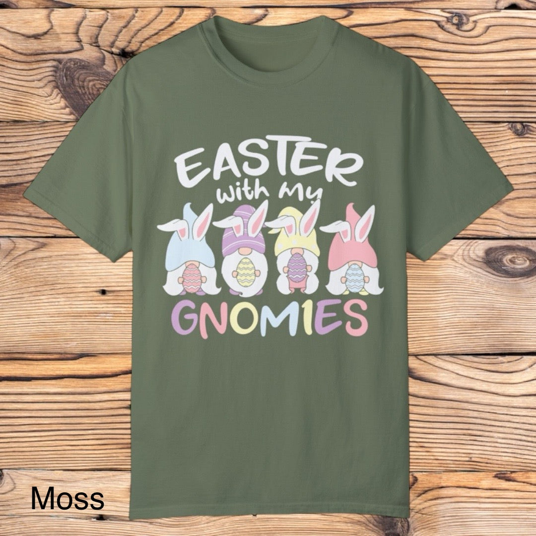 Easter with Gnomies Tee - Southern Obsession Co.