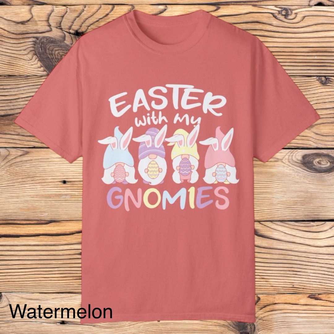 Easter with Gnomies Tee - Southern Obsession Co.