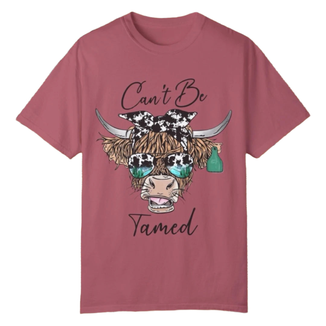 Can't Be Tamed Tee - Southern Obsession Co.