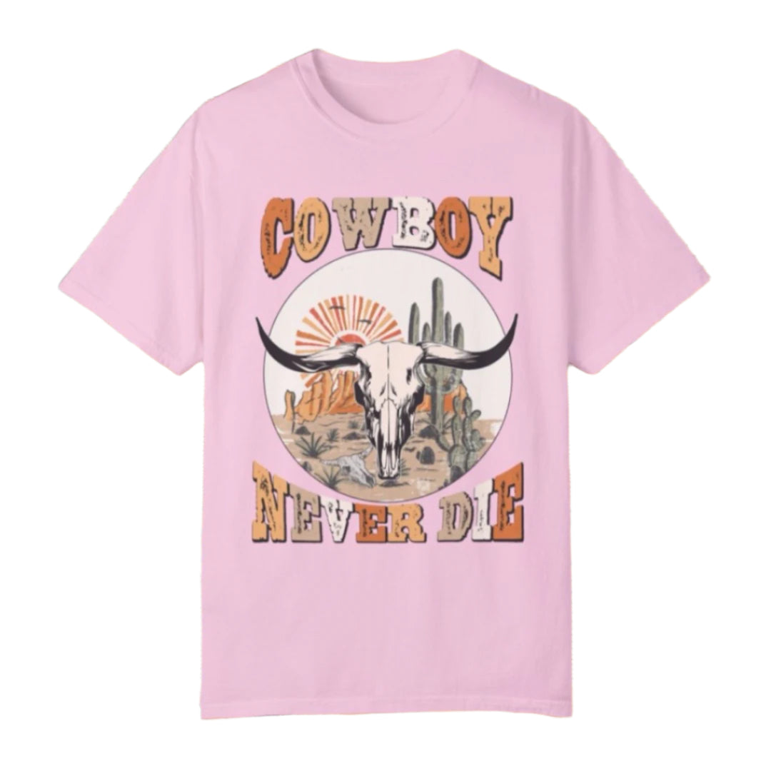 Cowboy Never Die Tee - Southern Obsession Co.