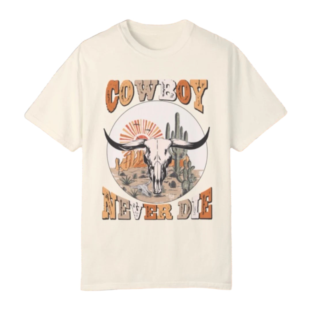 Cowboy Never Die Tee - Southern Obsession Co.