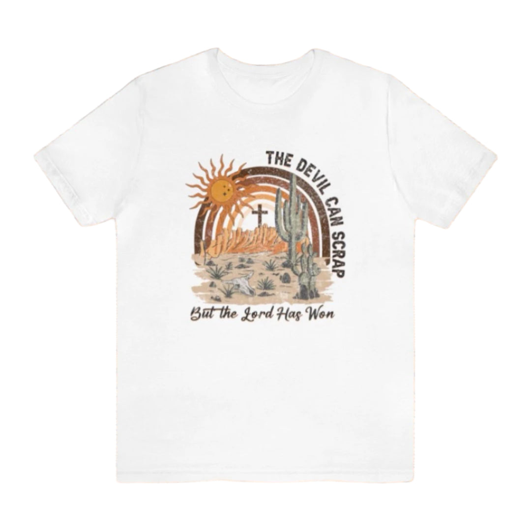 Devil Can Scrap Tee - Southern Obsession Co.