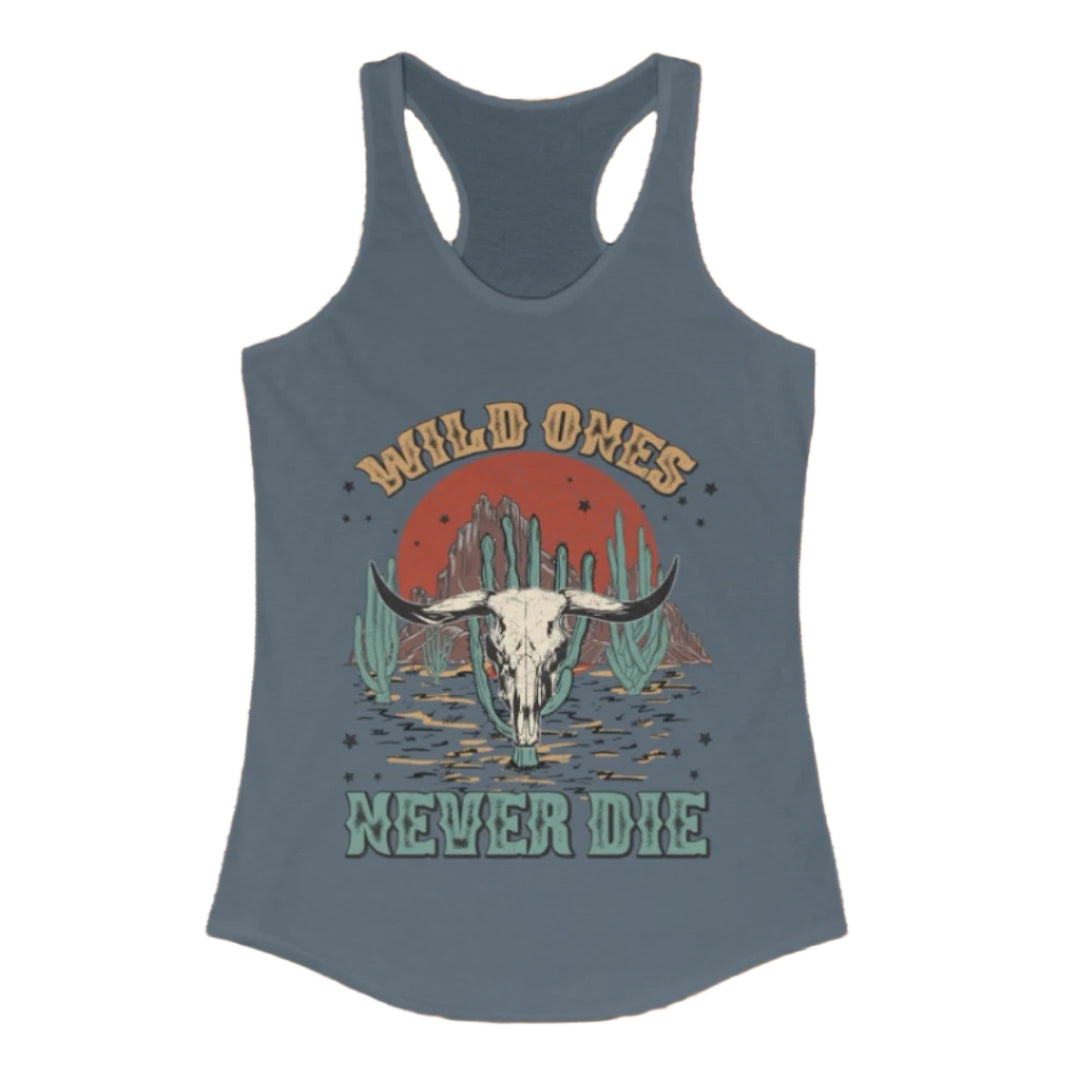 Wild Ones Never Die Tank - Southern Obsession Co.