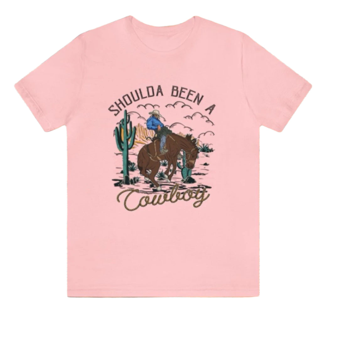 Shoulda Been Cowboy Tee - Southern Obsession Co.