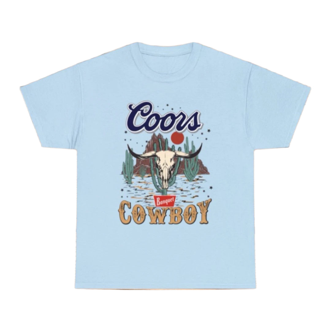 Coors Cowboy Tee - Southern Obsession Co.