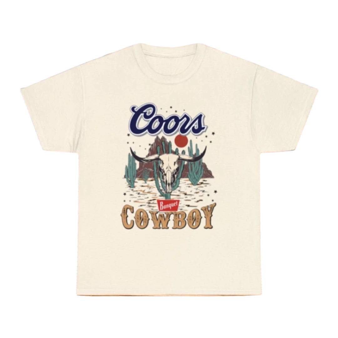 Coors Cowboy Tee - Southern Obsession Co.