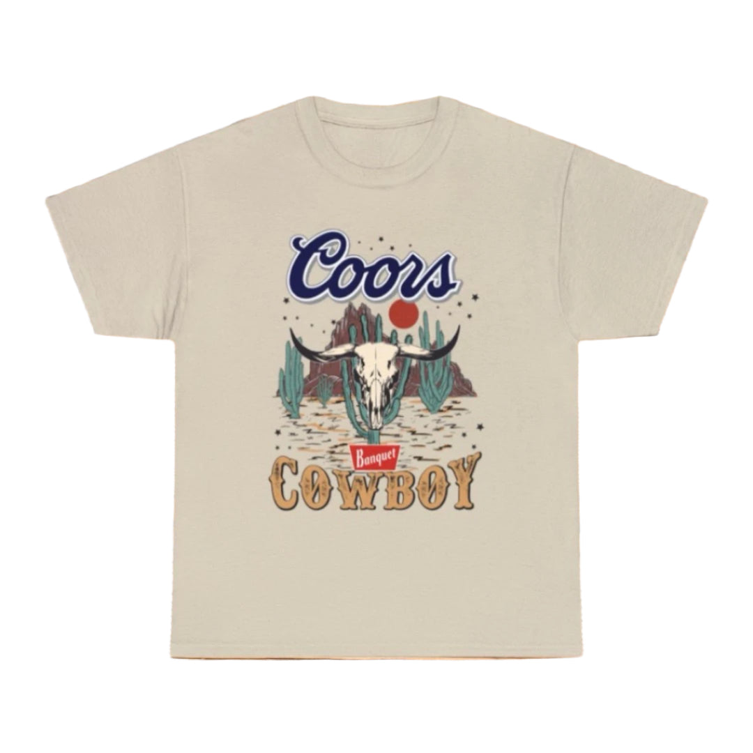 Coors Cowboy Tee - Southern Obsession Co.