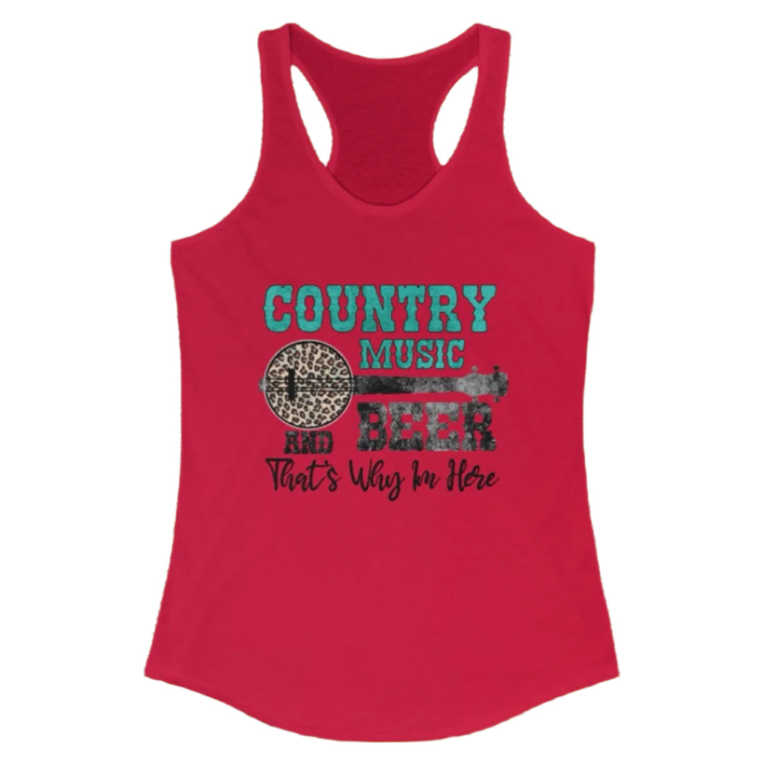 Country Music and Beer tank - Southern Obsession Co.