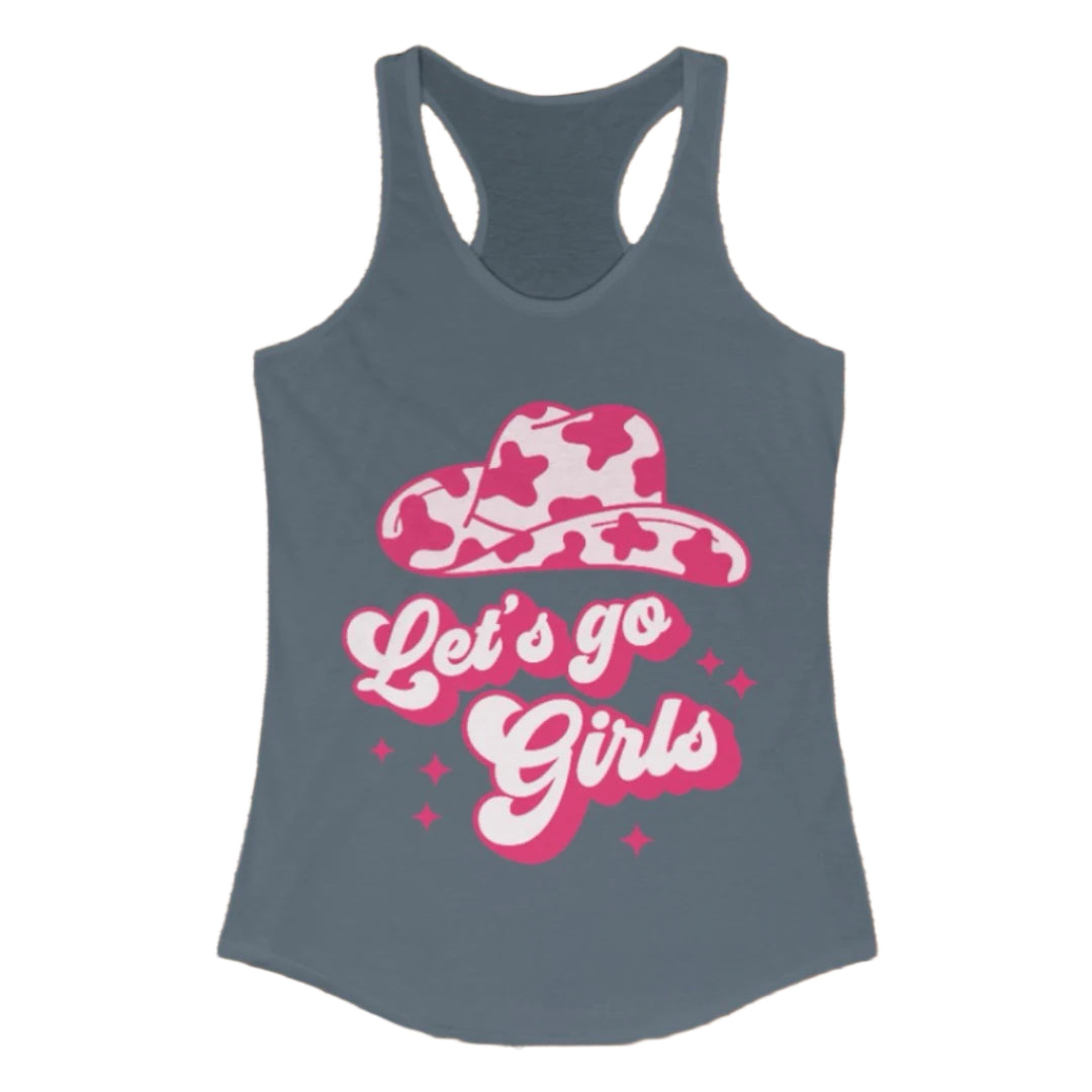 Let's go girls tank - Southern Obsession Co.