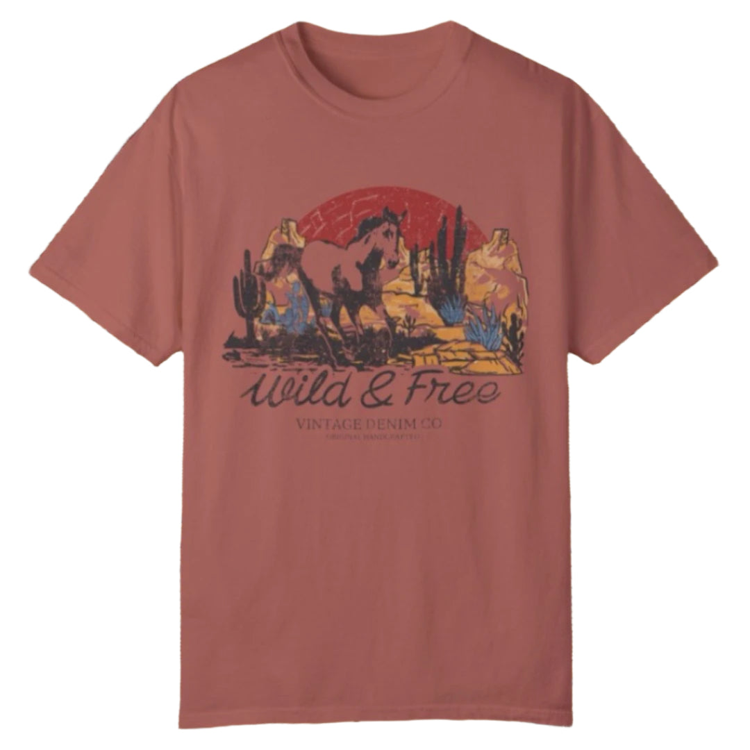 Wild & Free Tee - Southern Obsession Co.