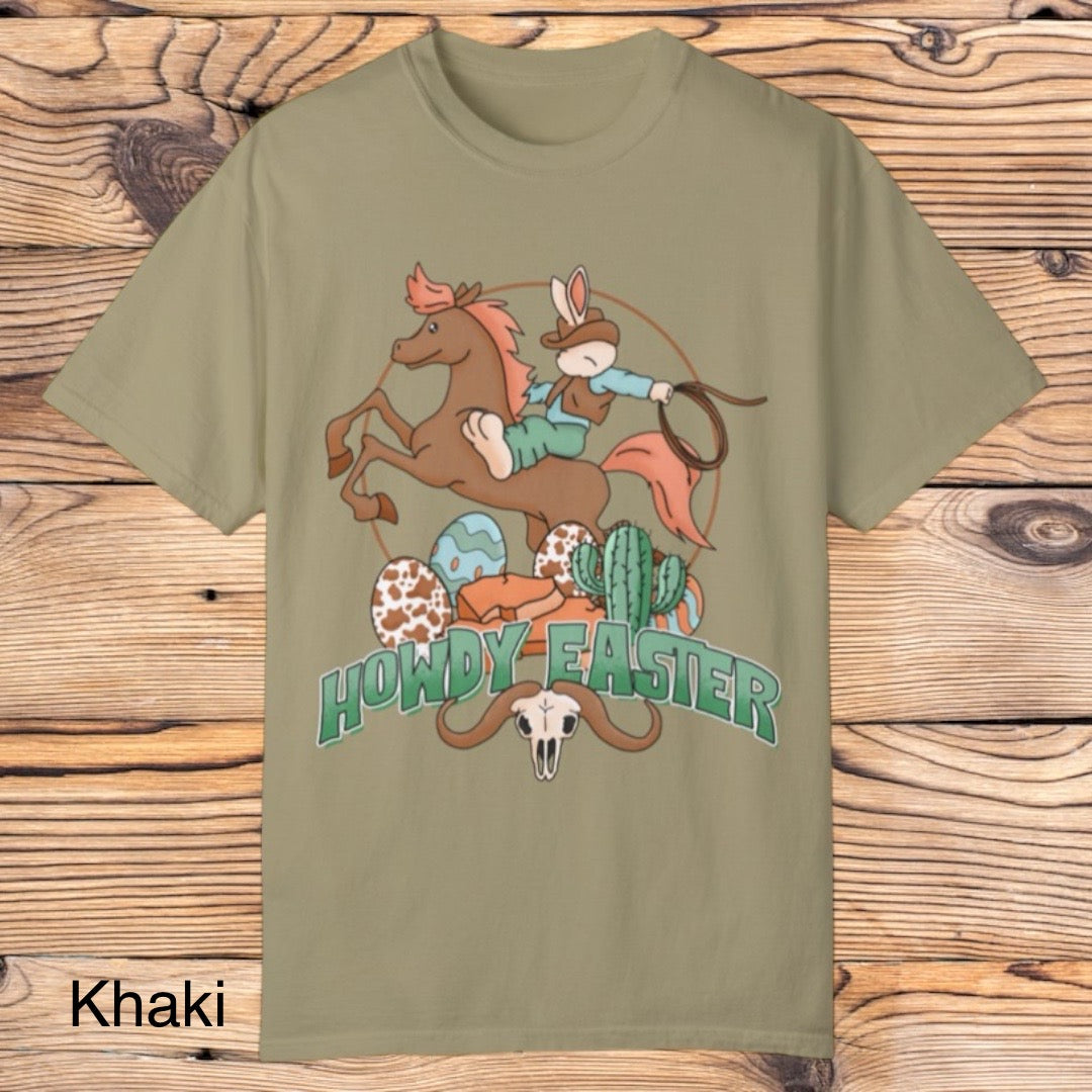 Wild West Howdy Easter Tee - Southern Obsession Co.