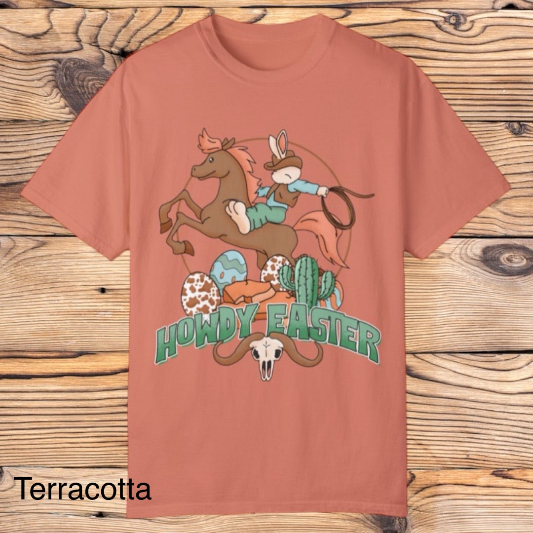 Wild West Howdy Easter Tee - Southern Obsession Co.