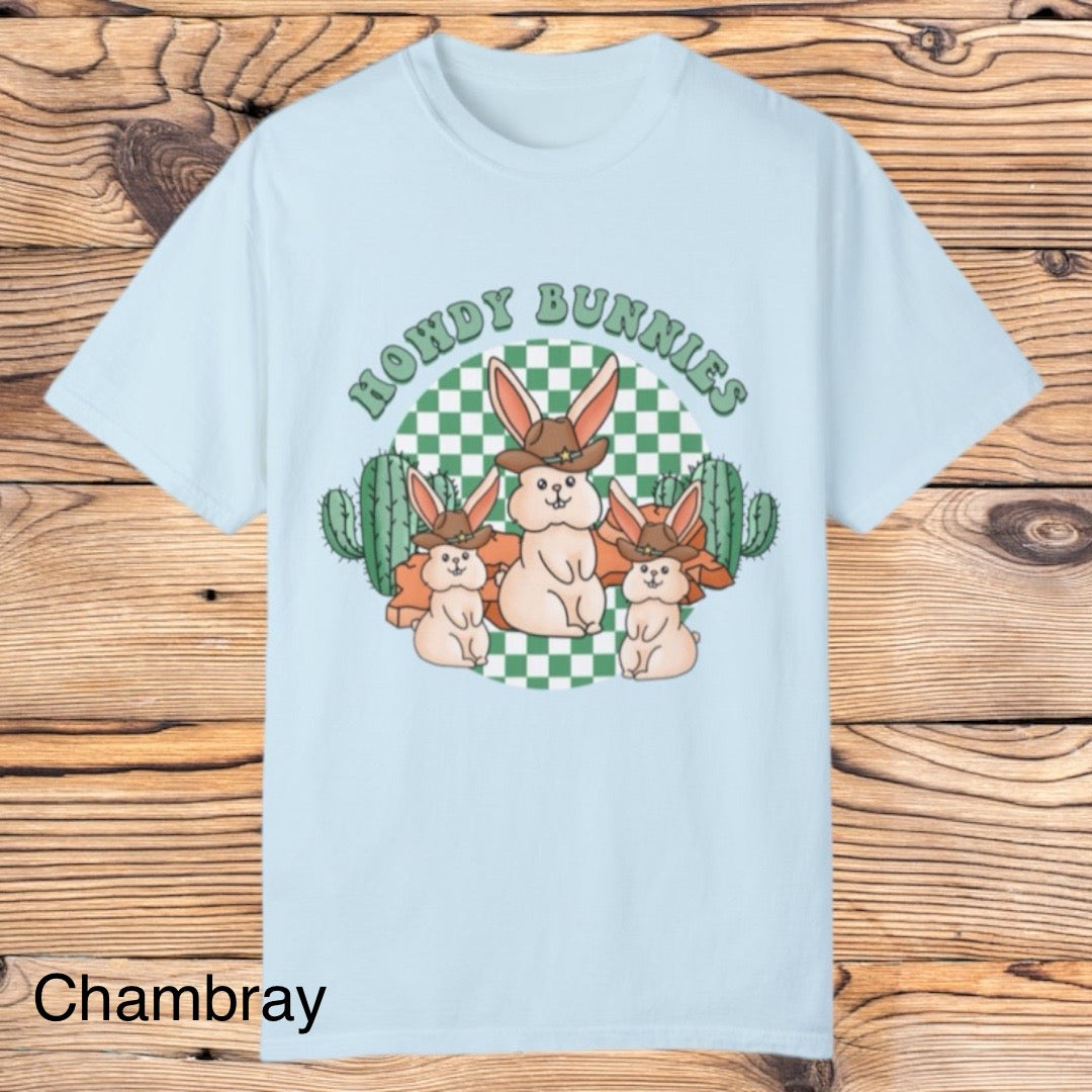 Retro Howdy Bunnies Tee - Southern Obsession Co.
