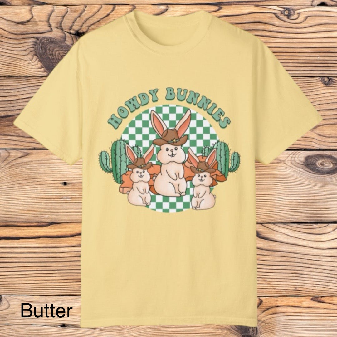 Retro Howdy Bunnies Tee - Southern Obsession Co.