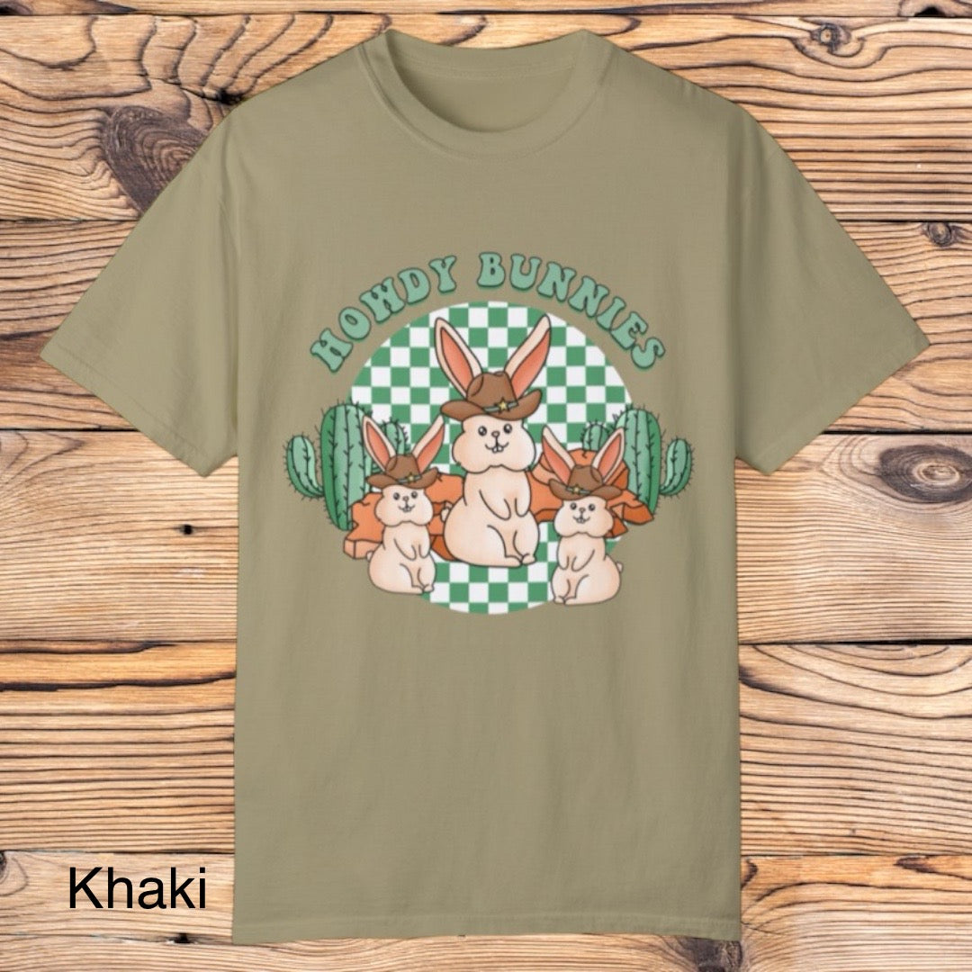 Retro Howdy Bunnies Tee - Southern Obsession Co.