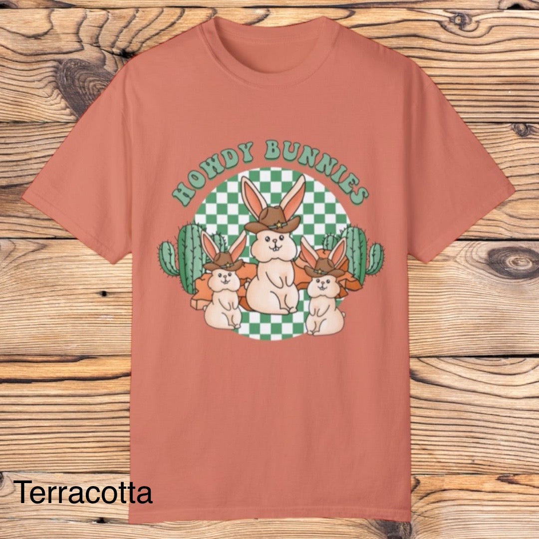 Retro Howdy Bunnies Tee - Southern Obsession Co.