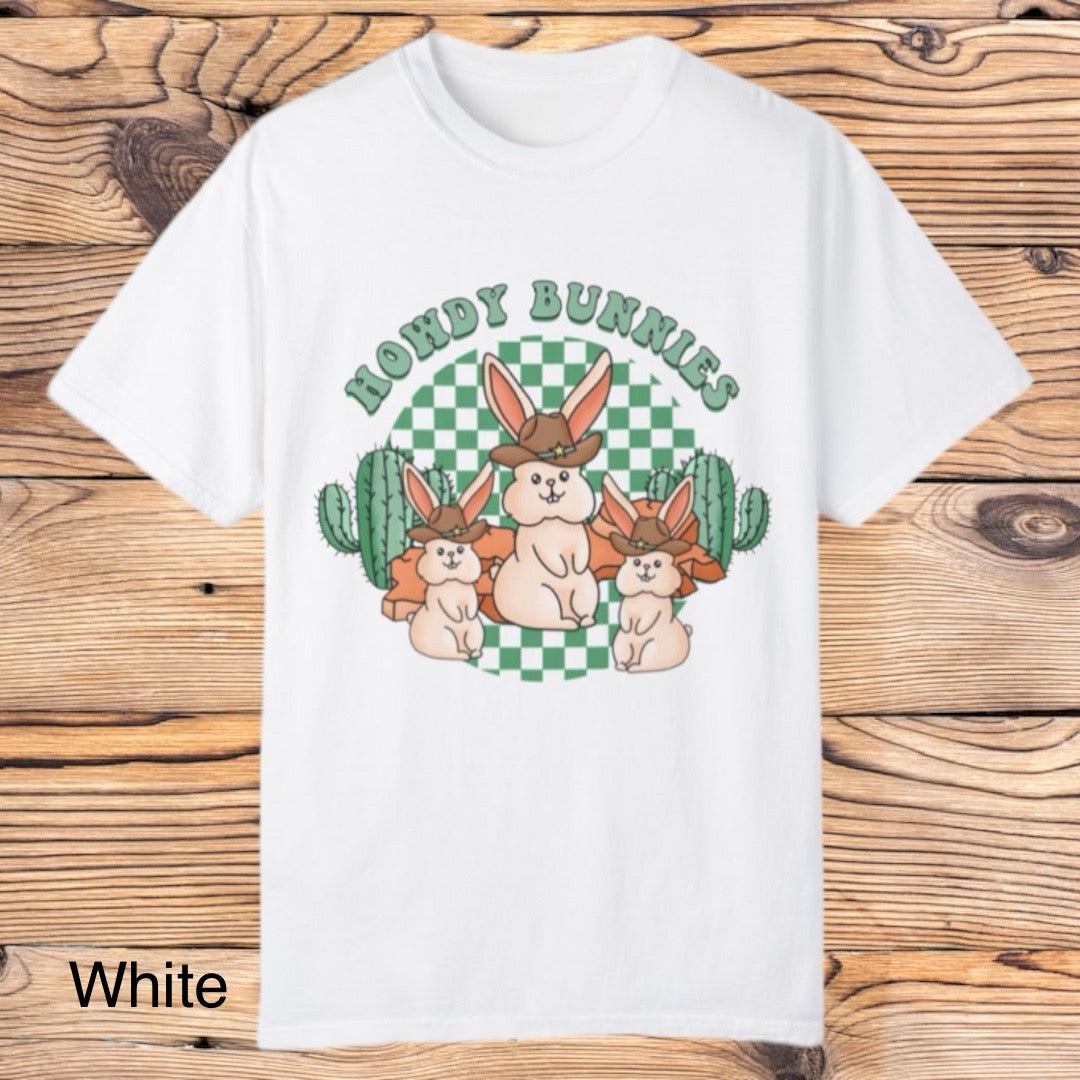 Retro Howdy Bunnies Tee - Southern Obsession Co.