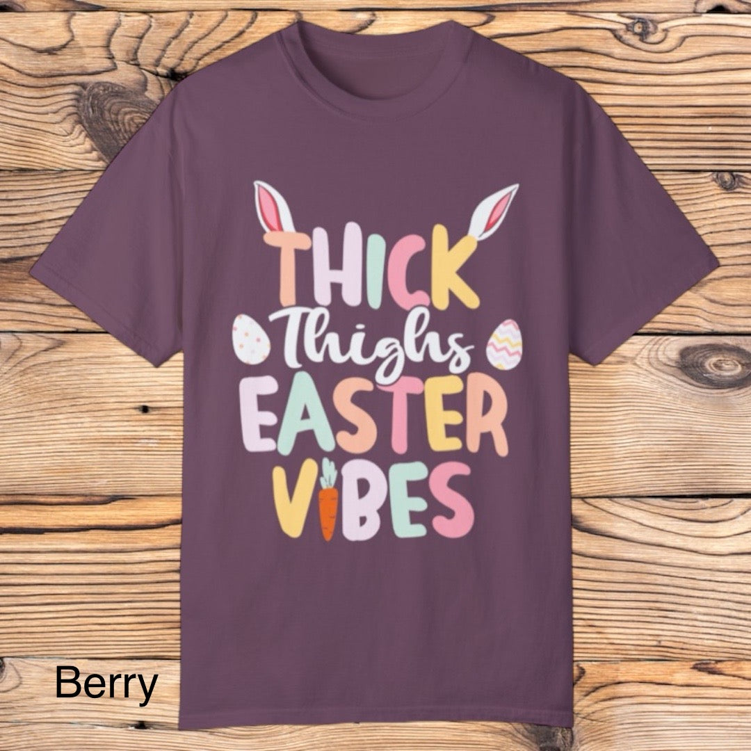 Thick Thighs Easter Tee - Southern Obsession Co.