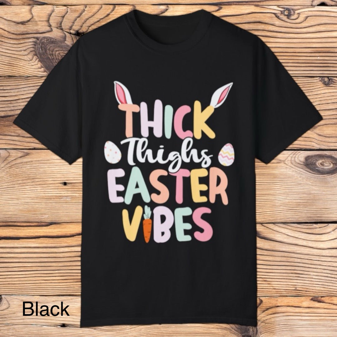 Thick Thighs Easter Tee - Southern Obsession Co.