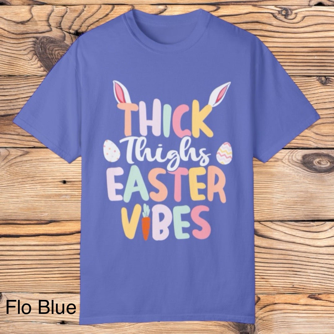 Thick Thighs Easter Tee - Southern Obsession Co.