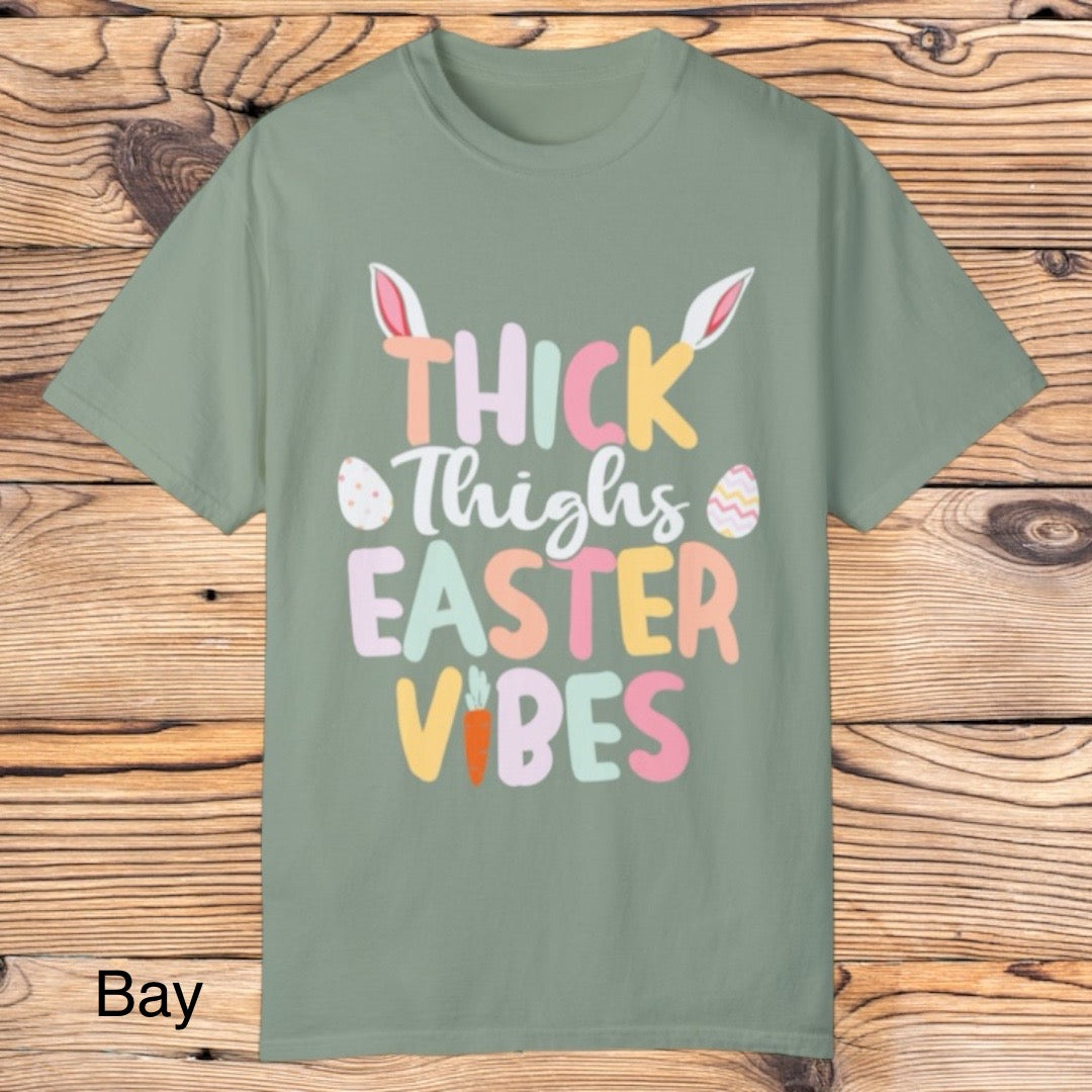 Thick Thighs Easter Tee - Southern Obsession Co.