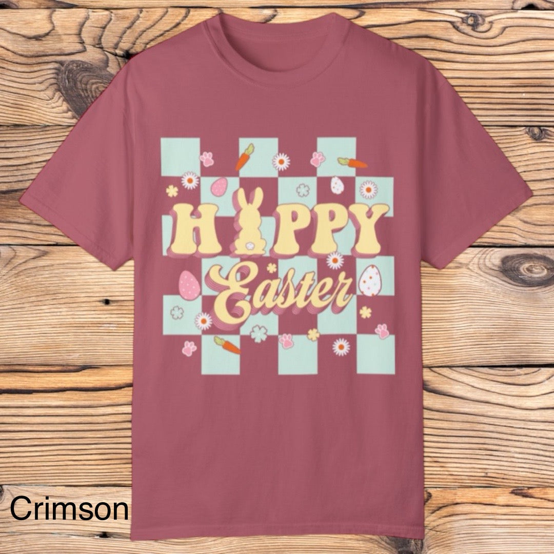 Retro Happy Easter Tee - Southern Obsession Co.