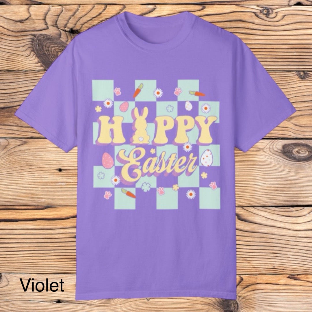 Retro Happy Easter Tee - Southern Obsession Co.
