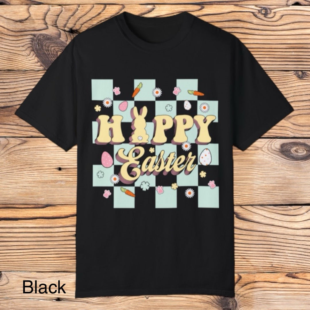 Retro Happy Easter Tee - Southern Obsession Co.
