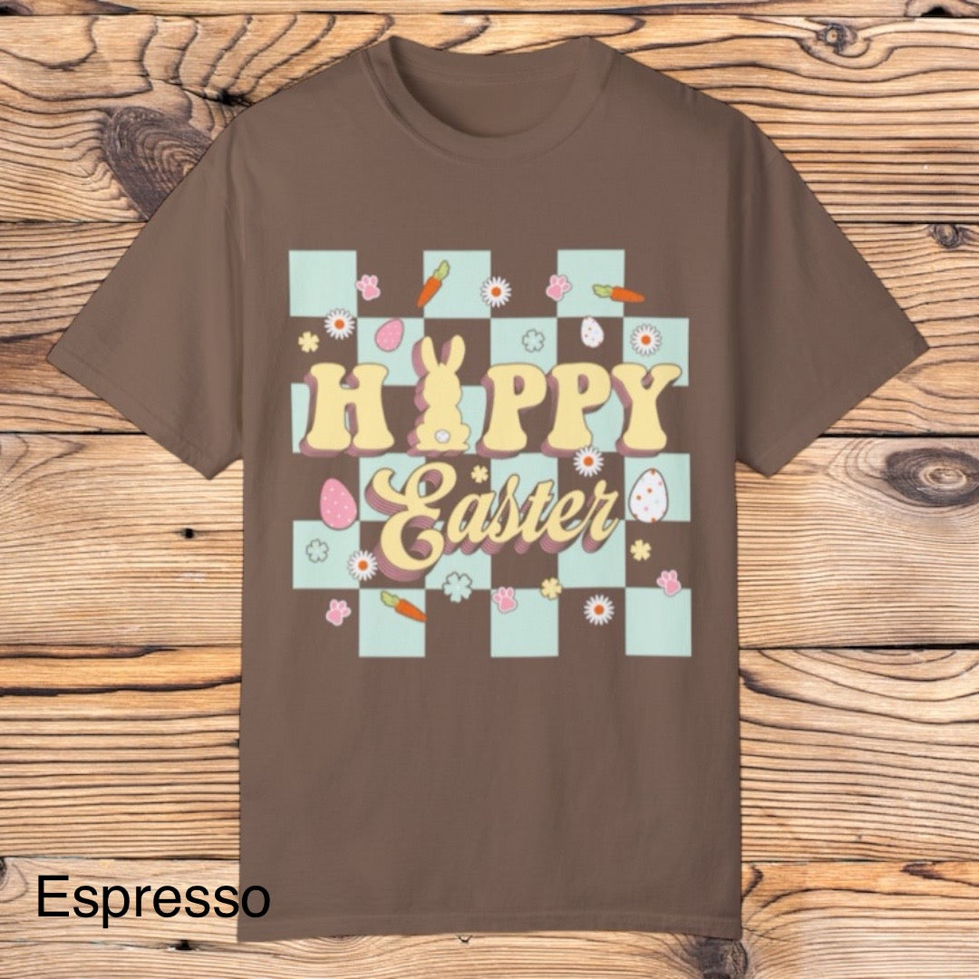 Retro Happy Easter Tee - Southern Obsession Co.