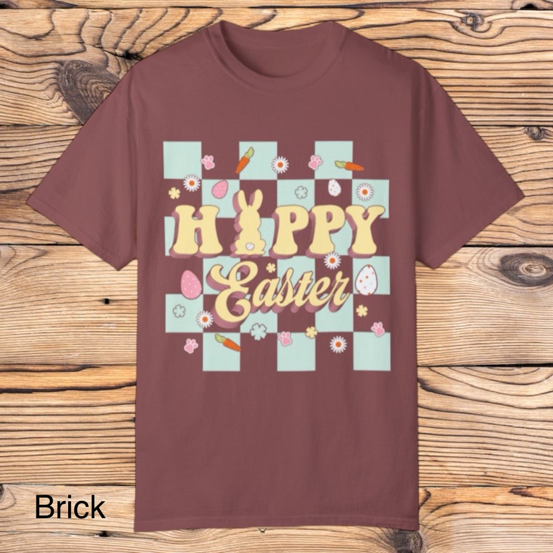 Retro Happy Easter Tee - Southern Obsession Co.