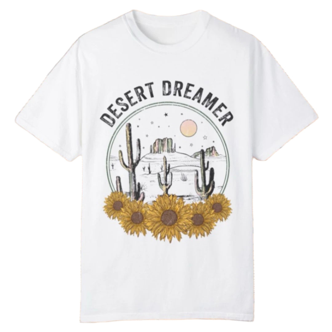 Desert Dreamer Sunflower Tee - Southern Obsession Co.