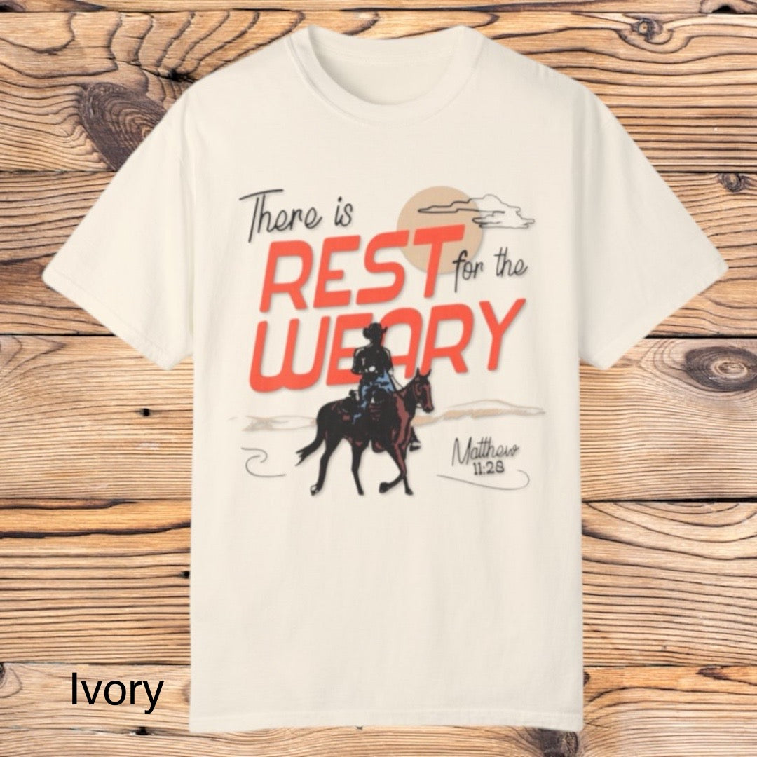 Rest for the Weary Tee - Southern Obsession Co.